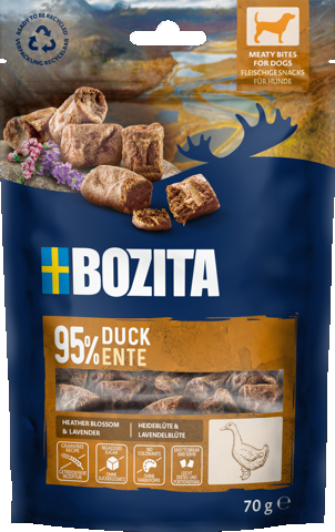 BOZITA Hundeleckerli Meaty Bites Ente
